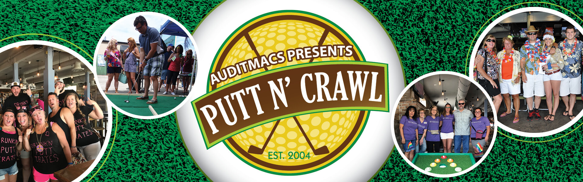 Underwear For Men Sponsors a Hole at the 2019 Jacksonville Putt N' Crawl