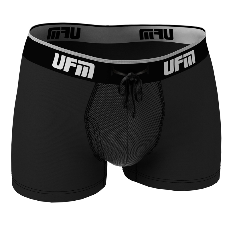 Parent UFM Underwear for Men Everyday Bamboo 3 inch Trunk Black 800
